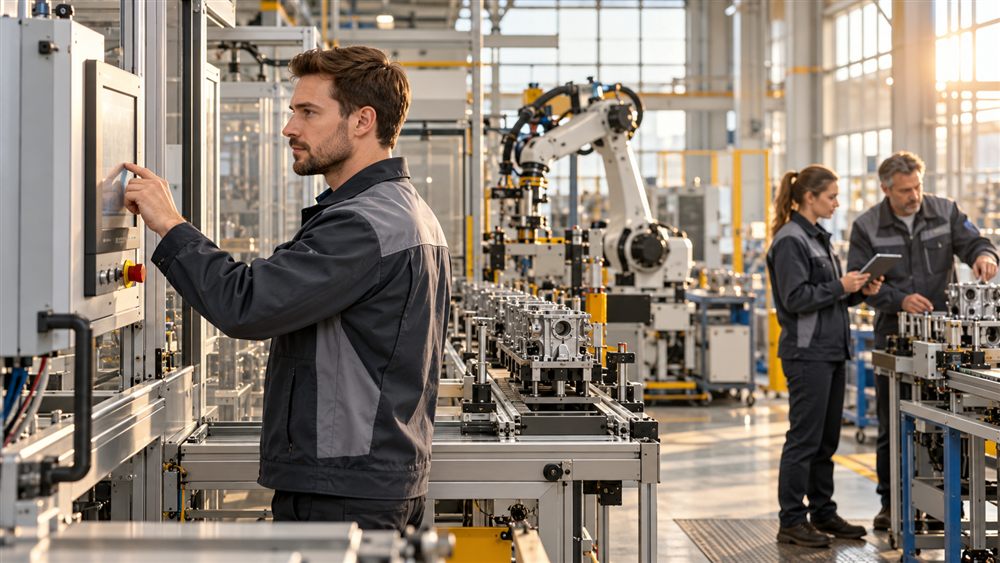 Manufacturing & industrial operations workplace